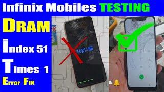 Infinix Tecno Mobiles DRAM TESTING Pattern /index: 51, times: 1/ Testing Mode | infinix Hot 7 Pro