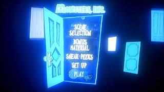 DVD Menu Walkthrough to Monsters Inc (Request Video for Marcus Miller)