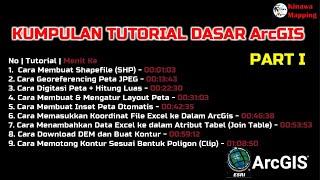 Kumpulan Tutorial Dasar ArcGis || Part I