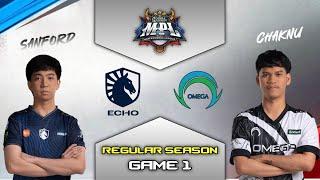 SMART OMEGA vs TEAM LIQUID PH GAME 1 | MPL PH S14 REGULAR SEASON