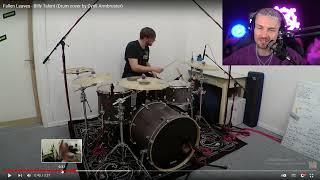 Watching Twitch Subs Drum Covers!