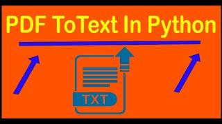 How to extract text from PDF In Python - PyPDF2