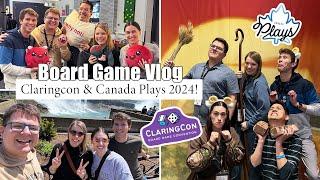 Board Game Weekend Vlog! | ClaringCon & Canada Plays!