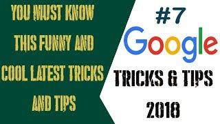 Google Tricks 2018: You Must Know This Funny And Cool Latest Tricks And Tips #7