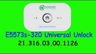 how to Unlock hormuud huawei E5573s-320 firmware version 21.316.01.00.1126