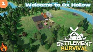 Welcome to the new settlement Ox Hollow - Settlement Survival (Part 1)
