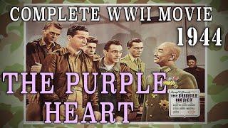 "The Purple Heart" (1944) - Complete Heroic WW2 B-25 Bomber Crew Movie