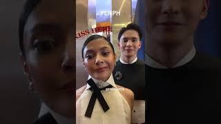 Bianca Umali & Ruru Madrid Kiss Me Challenge | PEP #GMAGala2024 #shorts