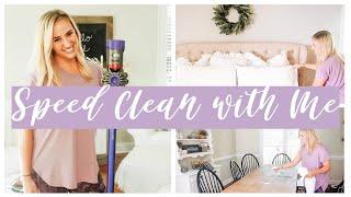 SPEED CLEAN WITH ME (TIDY UP CHALLENGE!) // WEEKEND CLEANING MOTIVATION 2019