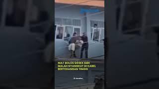 NASIB SIAL Niat Bolos Malah Kesetrum, Siswa Alami Luka Bakar #beritaterkini #SMK