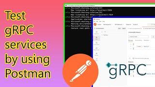 Test grpc services by using postman