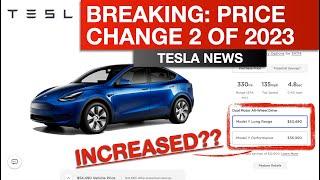 BREAKING: Tesla's 2nd Price Change of 2023 Already?!?!