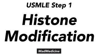 Histone Modification - Biochemistry (USMLE Step 1)