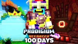 I Spent 100 Days in a TERRARIA Minecraft Modpack - PRODIGIUM REFORGED