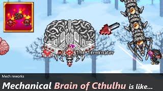 Terraria's secret 4th Mech Boss, Mechanical Brain? ─ Mechanical Bosses Reworked & Overhauled!