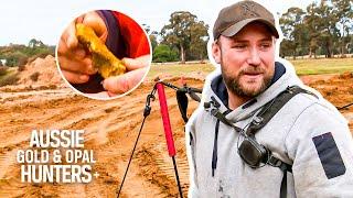 Ethan West Locates 15 Oz Chunk Of Gold Worth Over $40,000! | Aussie Gold Hunters