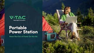 Introducing Portable Power Station from V-TAC's New Renewables Range