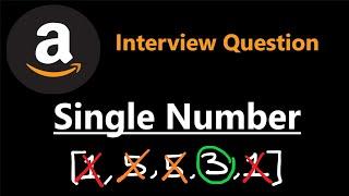 Single Number - Leetcode 136 - Python