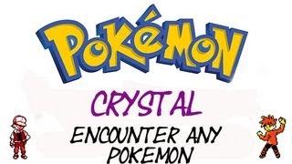 Pokemon Crystal - How To Find Any Pokemon | GameShark Codes