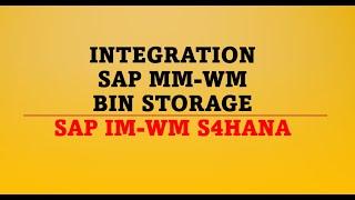 sap mm wm | sap mm wm integration | sap im-wm integration | store material in final bin in sap wm