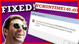 VCRUNTIME140.dll Is Missing Windows 10 | let’s Fix It!