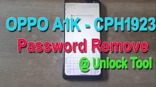 OPPO A1K (CPH1923) Pattern, Password, Pin & FRP Unlock Tool Remove #frpunlocktool #frp #unlock