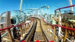 Twister front seat on-ride HD POV Gröna Lund Grona Lund