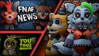 FNaF Withered Plushies, Hex Security Breach, 10th Anniversary Info, and More! || FNaF News