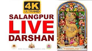  Live :  Shree KasthBhanjandev Hanumanji Mandir Salangpur Live Darshan 02