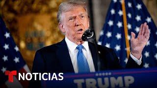 Trump amenaza a Venezuela con "duras consecuencias" si no recibe deportados | Noticias Telemundo