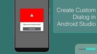 Make Custom Dialog in Android Studio|Inside Android