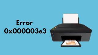 Fix Error 0x000003e3 Sharing Printer