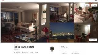 quick demo of airbnb keyword search engine