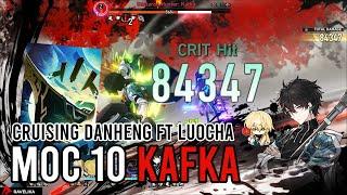 Dan heng with F2P LC ft Luocha vs 1.1 MoC 10 Kafka | Honkai Star Rail