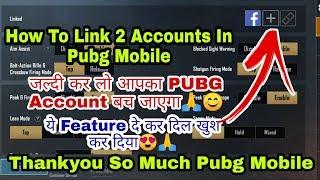 How To Link Facebook Twitter Account In Pubg Mobile | How To Link 2 Accounts In Pubg Mobile