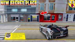 NEW SECRET PLACE - Extreme Car Driving Simulator  2024 - Hidden Place in Extreme island