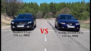 Honda Accord 7 vs Mazda 6