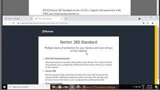 Norton 360 Standard review of 2021: Superb virus protection with VPN and cloud backup thrown in.