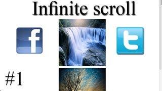 # 1 How to create an Infinite Scroll | PHP/jQuery/Ajax