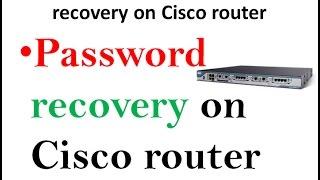 CCNA Topics – Password recovery on Cisco router