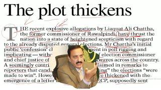 The plot thickens | Dawn Editorial With Urdu Translation | Improve English Reading, Listening & Vocb