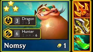 *NEW BUFFED* Hunter Nomsy Carry Be Like ⭐⭐⭐ ft. 3 Dragon