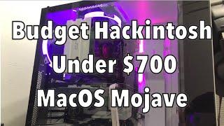 Budget Hackintosh Under $700 Running Stable MacOS Mojave