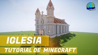 Minecraft: How to make an Easy CHURCH - UniversoCraft