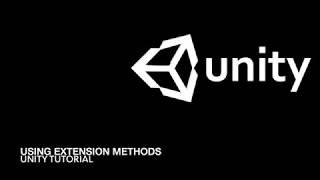 Creating Extension Methods in Unity