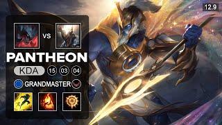 Pantheon vs Aatrox Top - EUW Grandmaster - Patch 12.9 Season 12