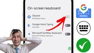 How to Solve Manage on Screen Keyboard Problem (2024) | Fix on screen keyboard problem