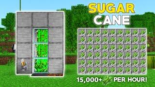 BEST 1.20 Sugarcane Farm in Minecraft Bedrock!