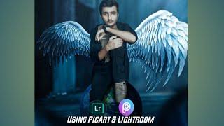 Wing Photo Editing || PicArt Tutorial by Kashan Editz