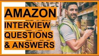 AMAZON Interview Questions And Answers! (How To PASS an Amazon Job Interview - Preparation TIPS!)
